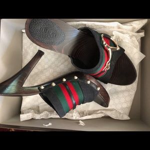 Authentic Gucci Clogs